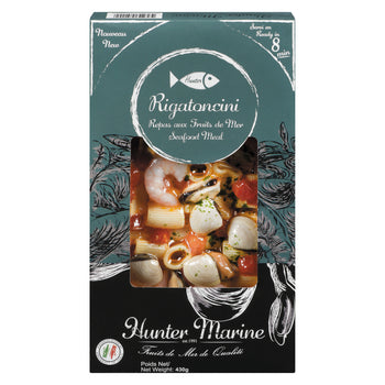 Pâtes aux fruits de mer Rigatoncini - Hunter Marine