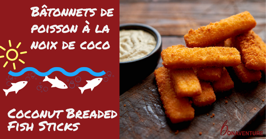 Coconut Breaded Fish Sticks