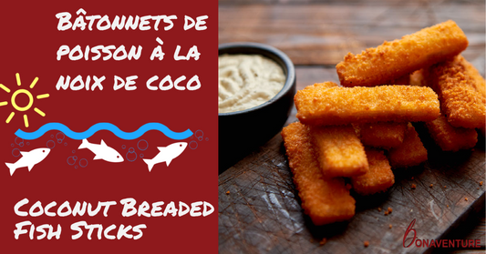 Coconut Breaded Fish Sticks