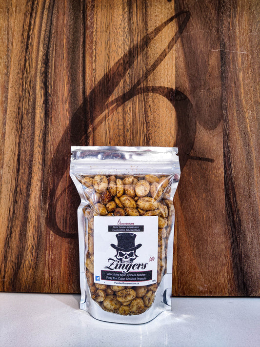 Fiery Cajun Smoked Peanuts