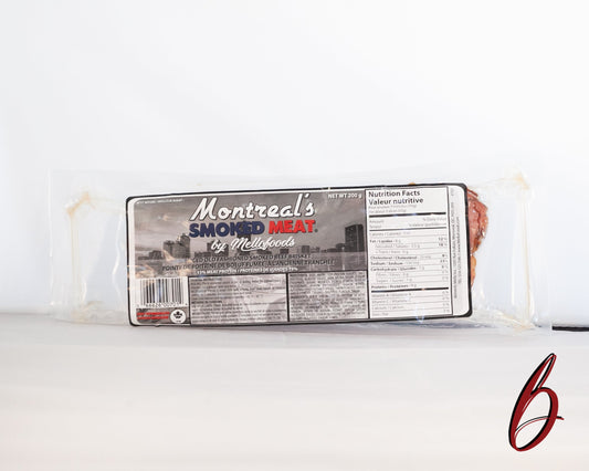 "Old Fashioned" Montreal Smoked Meat (1 kilogram Sliced Package)