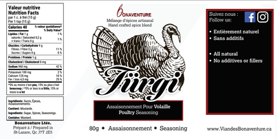 Türgi - Poultry Seasoning (Mild)