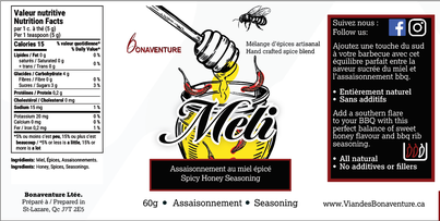 Spicy Meli - Hot Honey BBQ Dry Rub