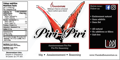 Piri Piri - Portuguese Chicken Seasoning (Mild)